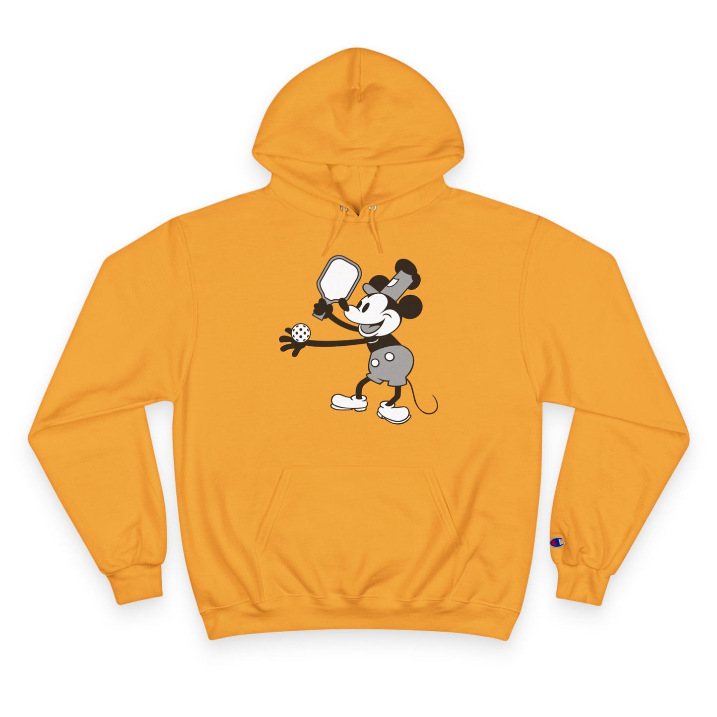 Steamboat Mickey Pickleball Unisex Champion Hoodie