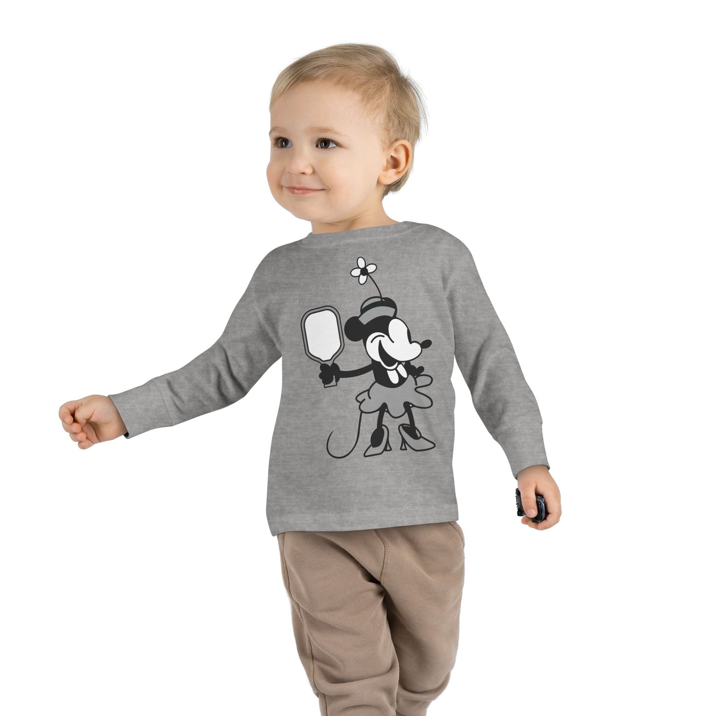 Steamboat Guest Pickleball Toddler Long Sleeve Tee