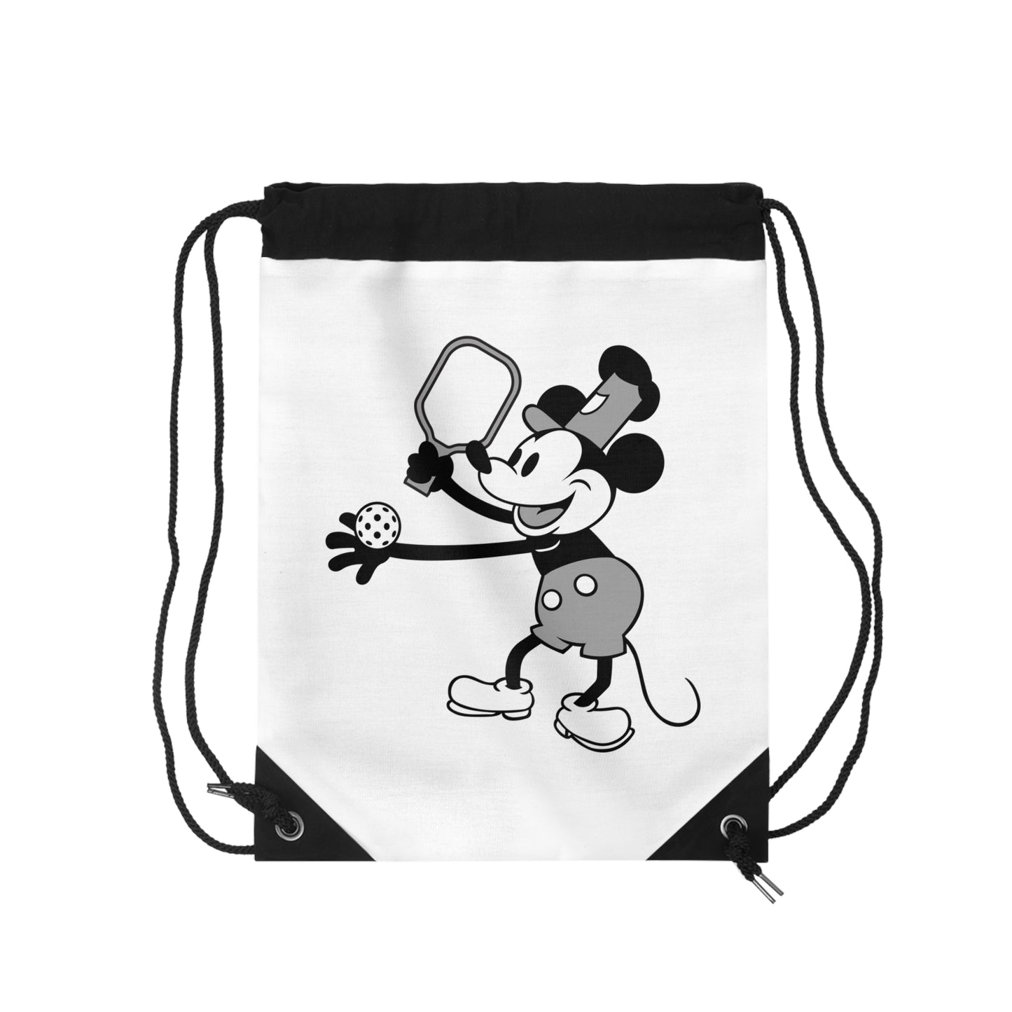Steamboat Mickey Pickleball Drawstring Bag