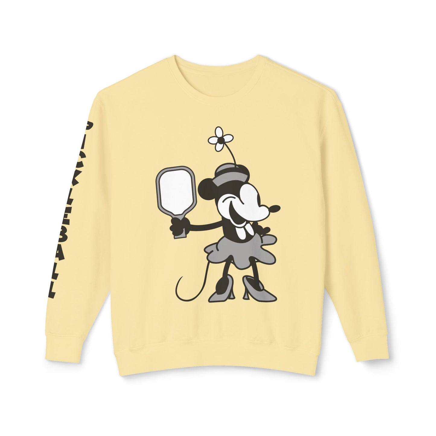 Steamboat Guest Pickleball Unisex Lightweight Crewneck Sweatshirt