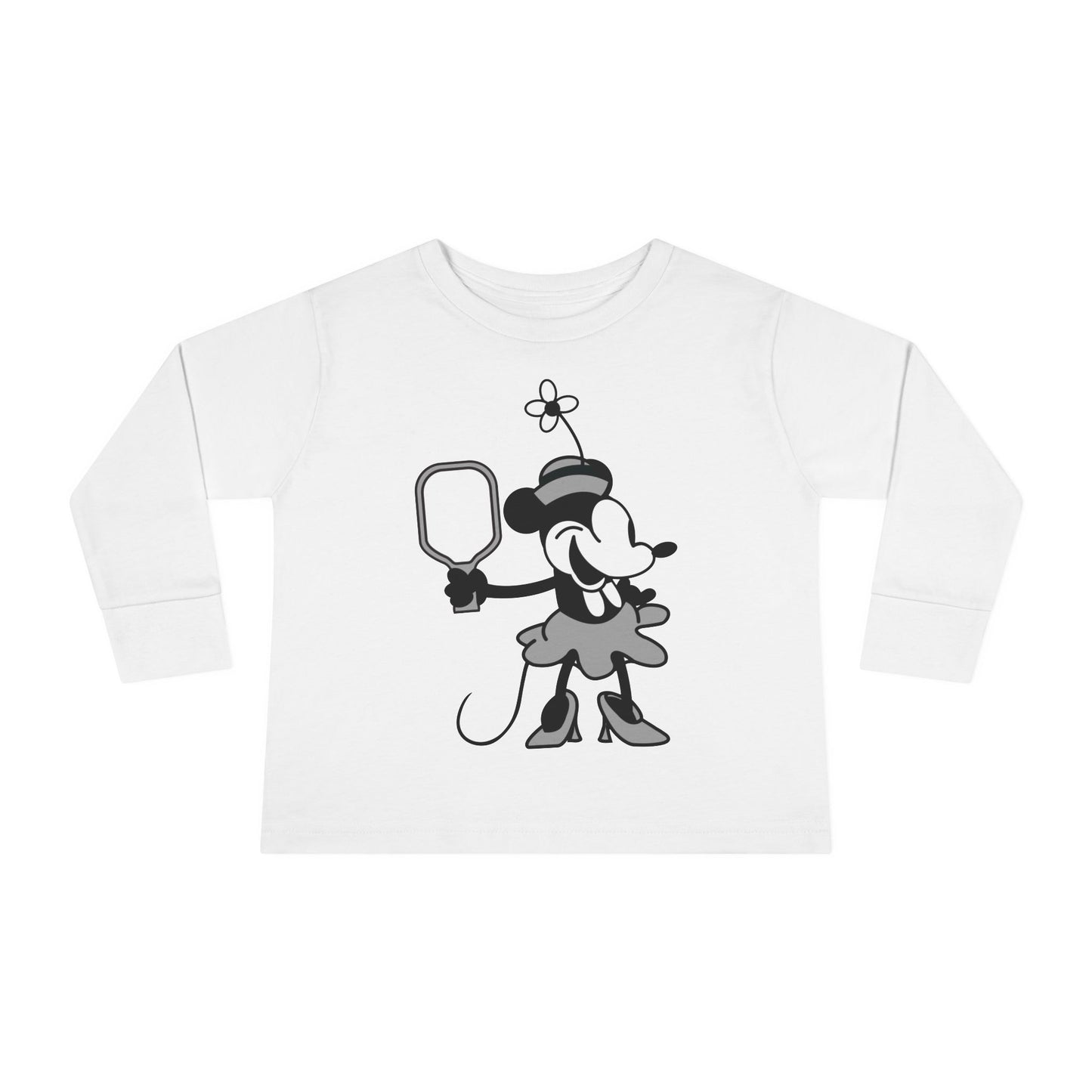 Steamboat Guest Pickleball Toddler Long Sleeve Tee