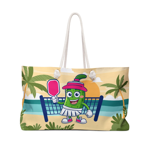 Pickles & Paddles Beach Weekender Bag