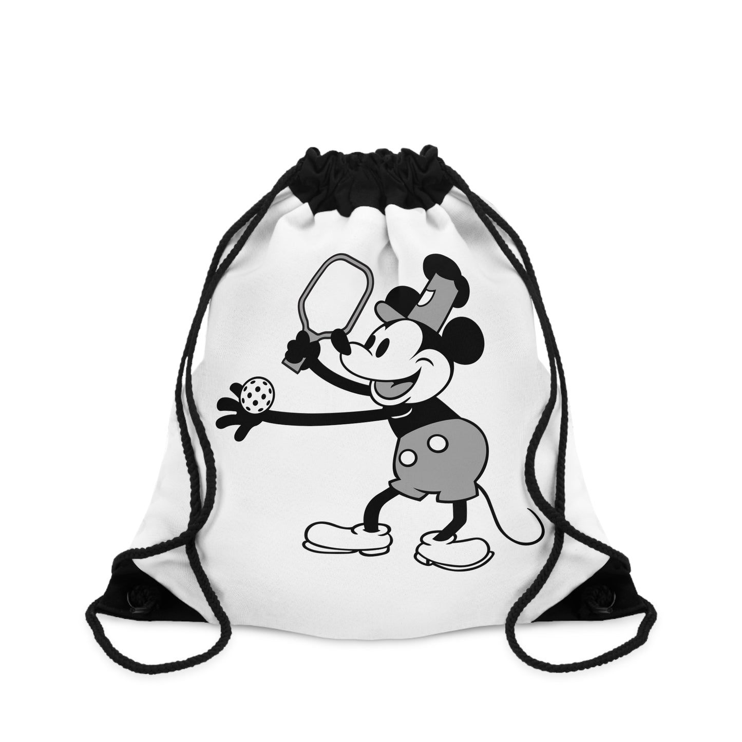 Steamboat Mickey Pickleball Drawstring Bag