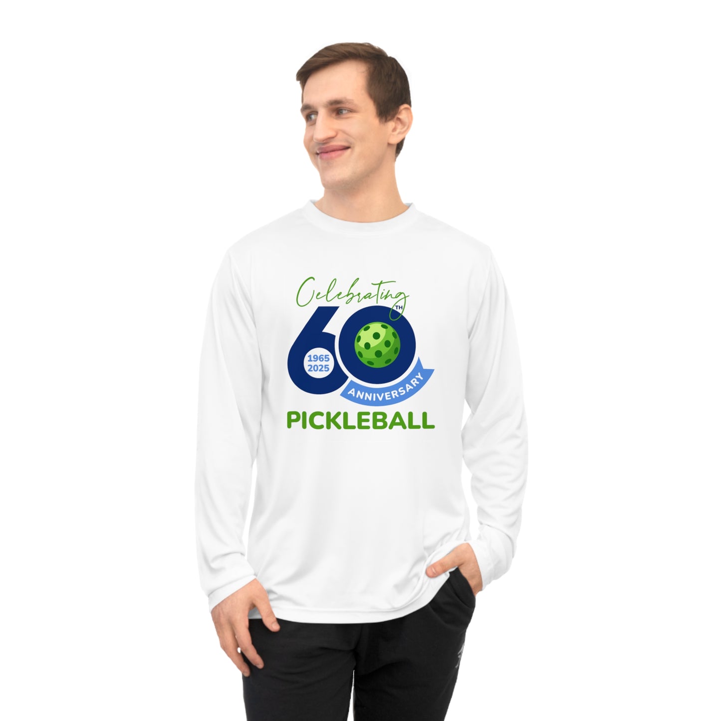 60th Anniversary Pickleball Performance Long Sleeve Shirt