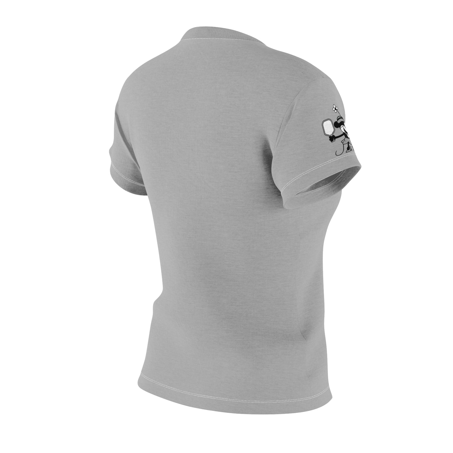 Steamboat Mickey Pickleball Game Gray Tee Shirt