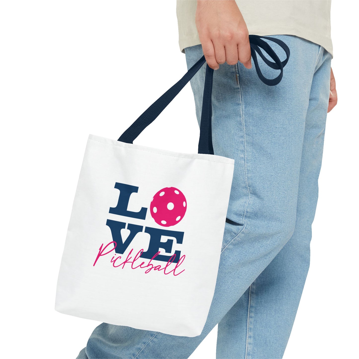 Love Pickleball I Tote Bag