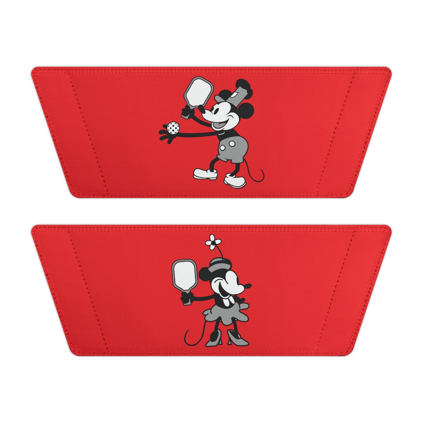 Steamboat Mickey Pickleball Removable-Strap Sandals (Youth) - Red