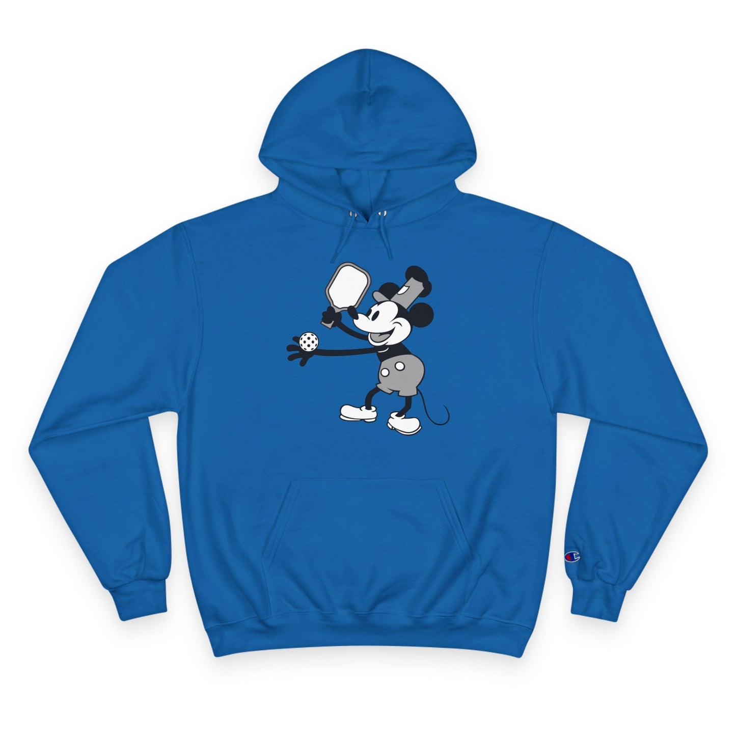 Steamboat Mickey Pickleball Unisex Champion Hoodie