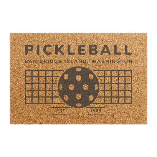 1965 Pickleball Ball & Net Doormat
