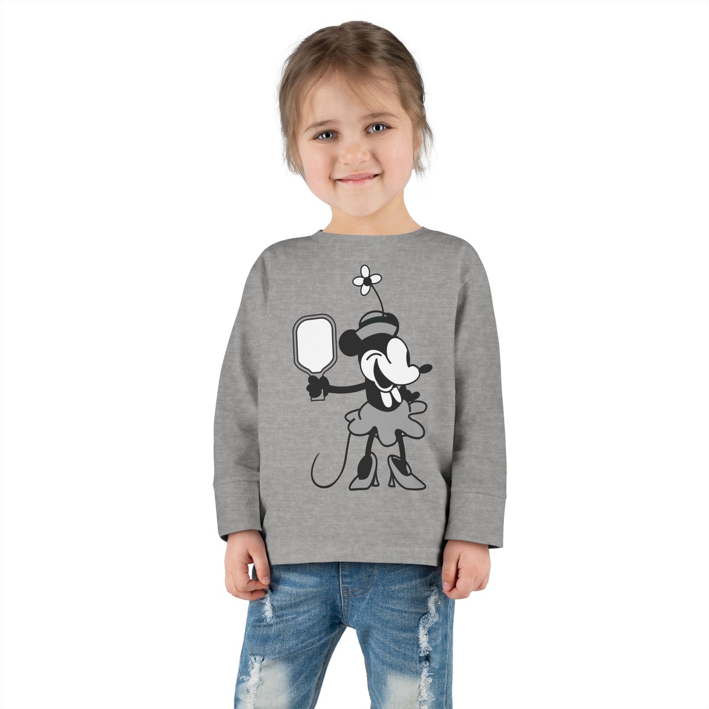 Steamboat Guest Pickleball Toddler Long Sleeve Tee