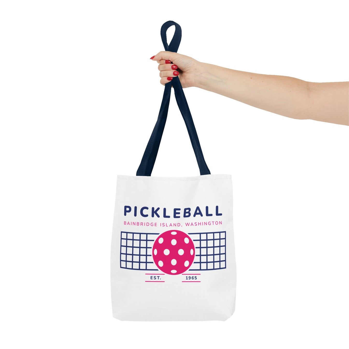 1965 Pickleball Ball & Net Tote Bag