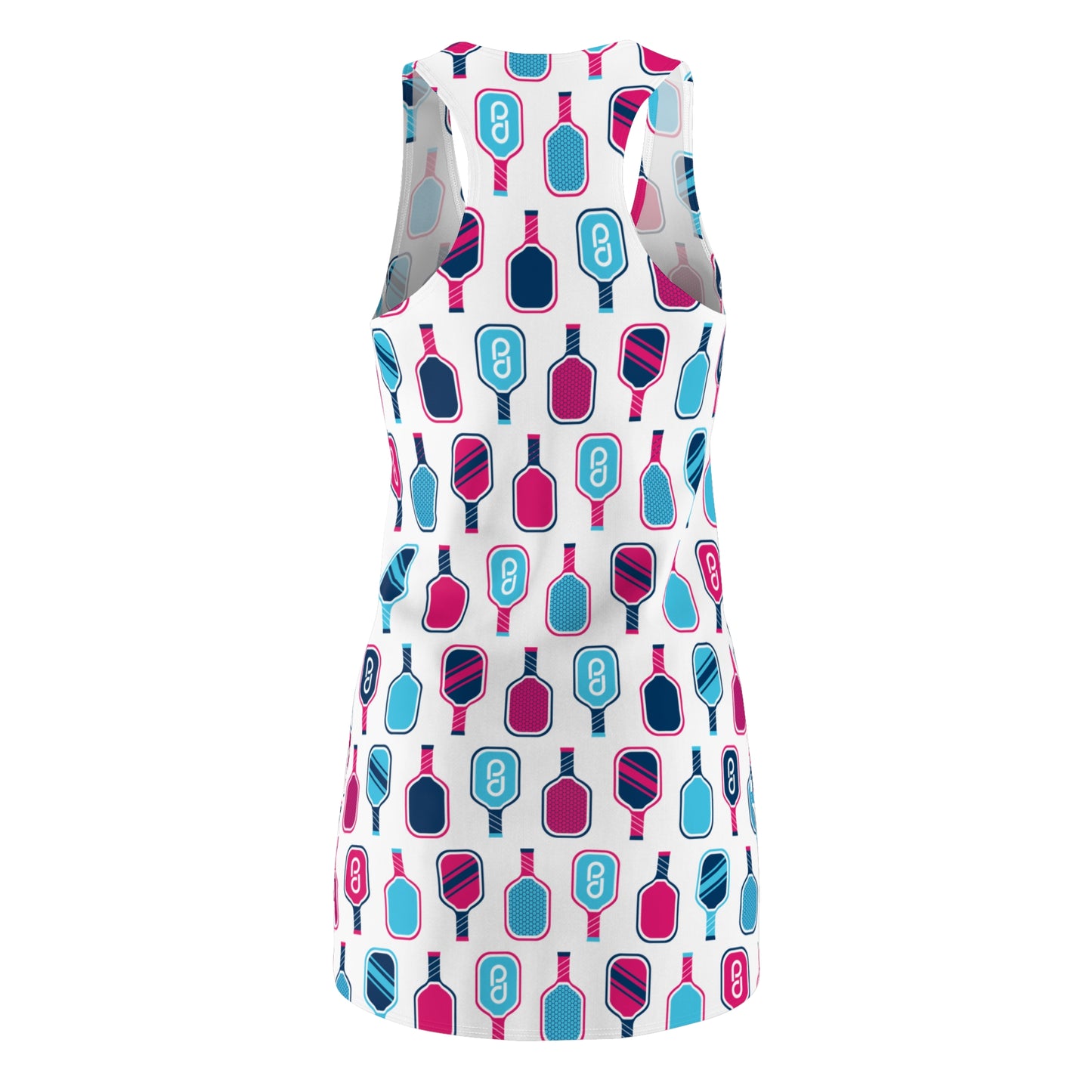 1965 Pickleball Paddles Women's Cut & Sew Racerback Dress