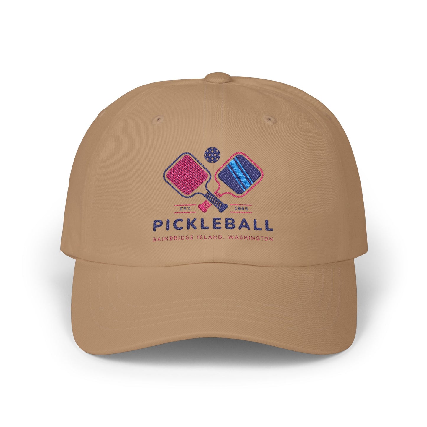1965 Pickleball Double Paddles Embroidered Hat