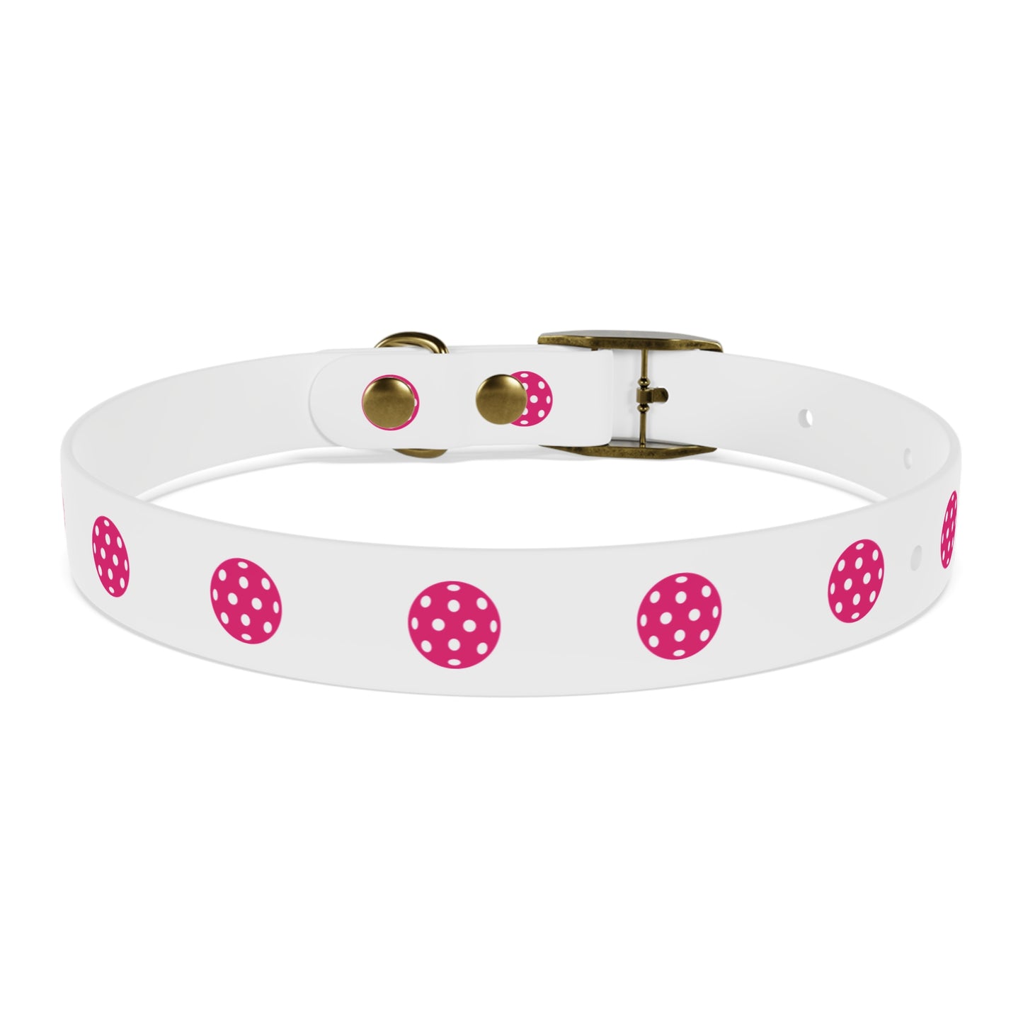 1965 Pink Pickleball Ball I Dog Collar