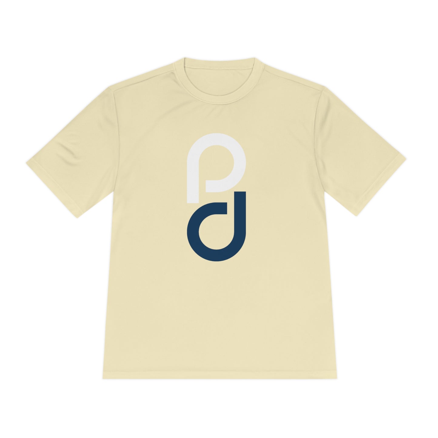 PD Pickleball Blues III - White Blue Unisex Moisture Wicking Tee