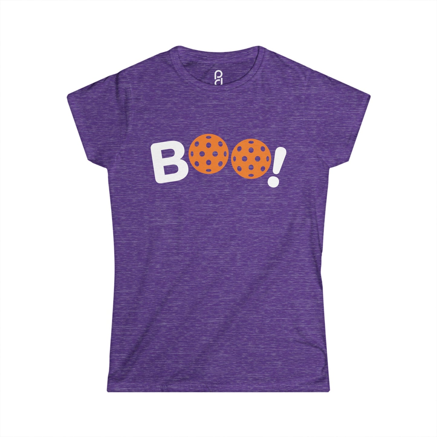 Pickleball Halloween Boo Women's Softstyle Tee