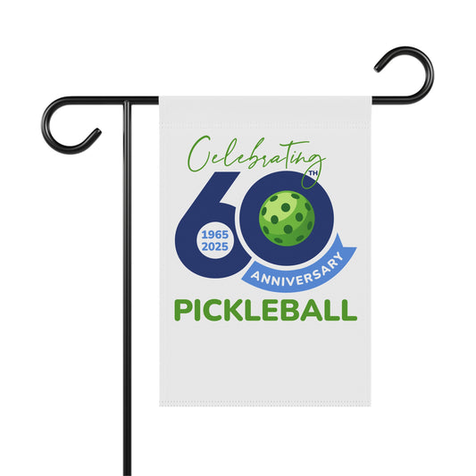 60th Anniversary Pickleball Garden Banner