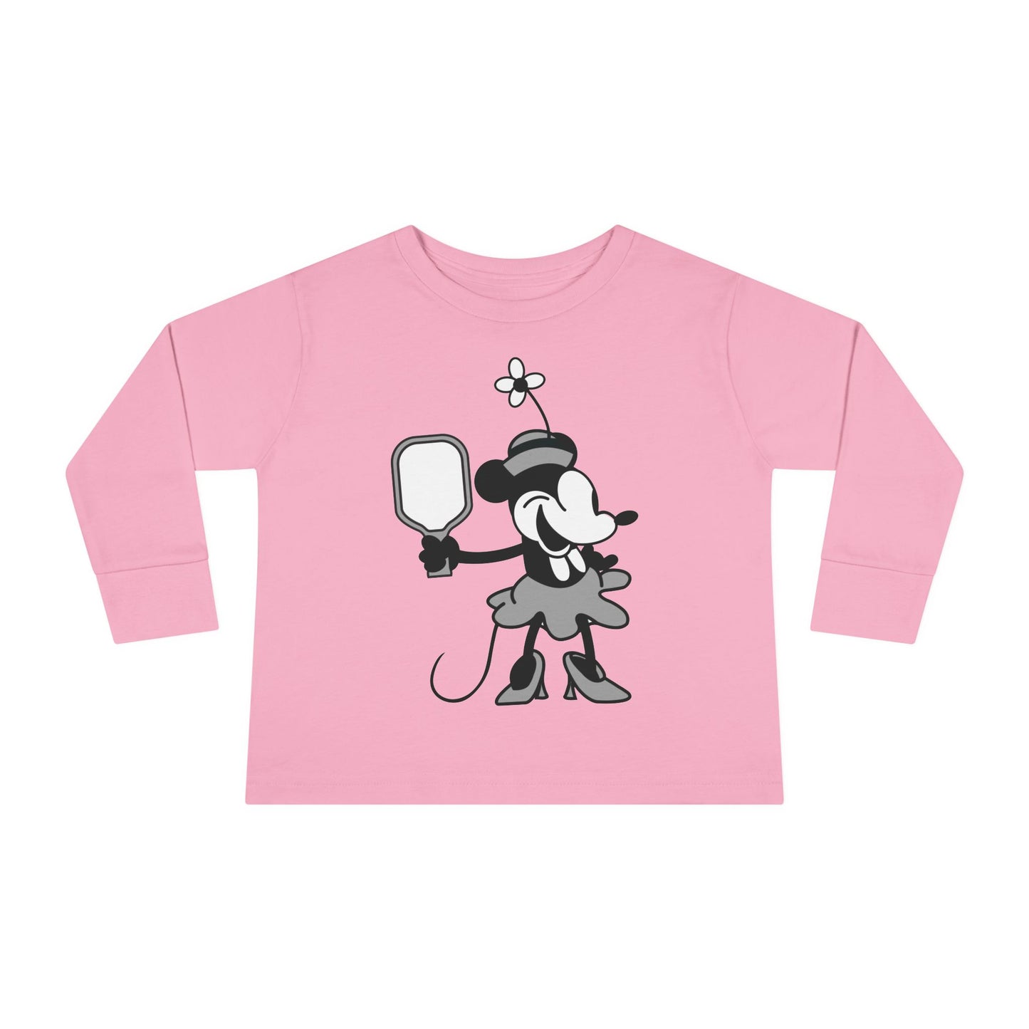 Steamboat Guest Pickleball Toddler Long Sleeve Tee
