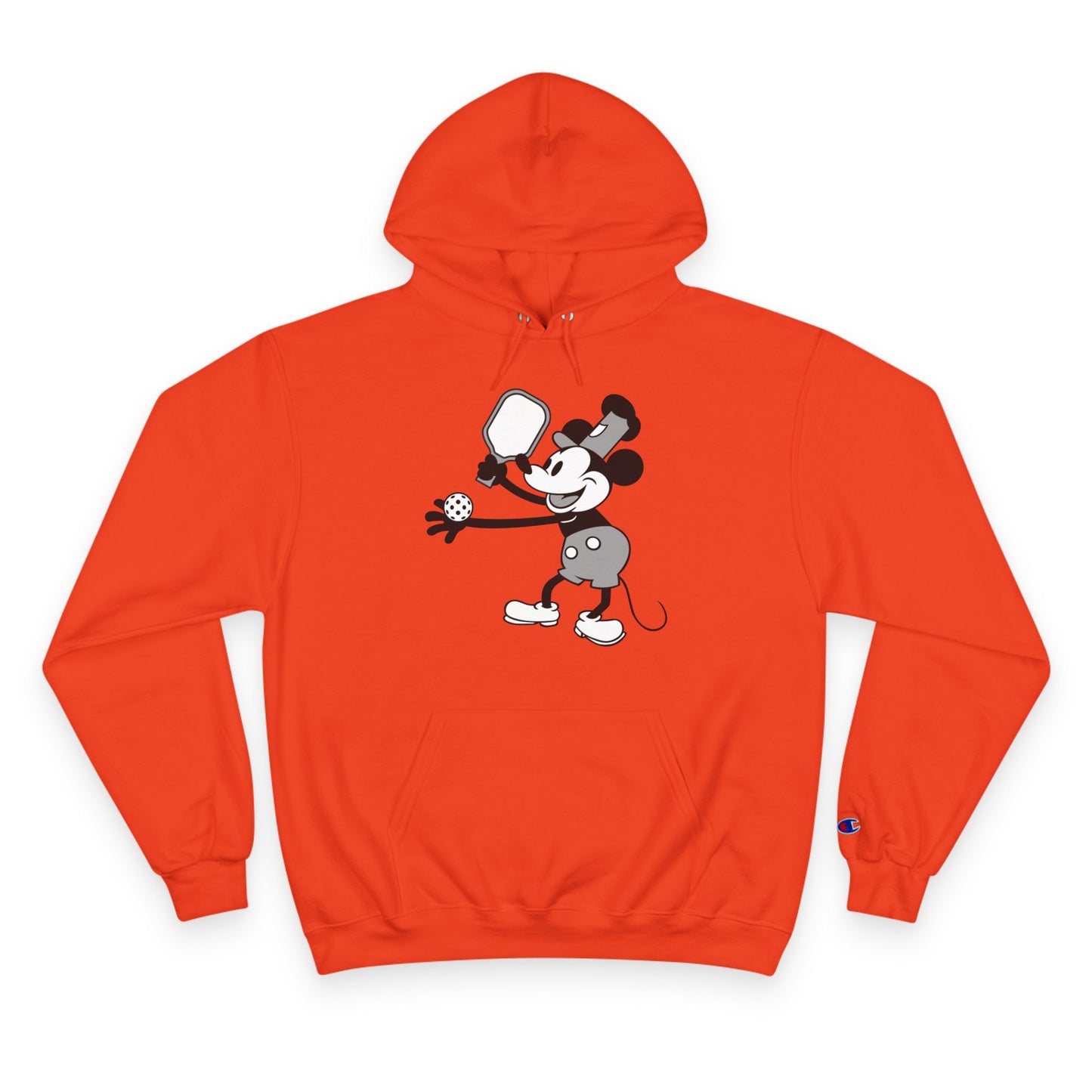 Steamboat Mickey Pickleball Unisex Champion Hoodie