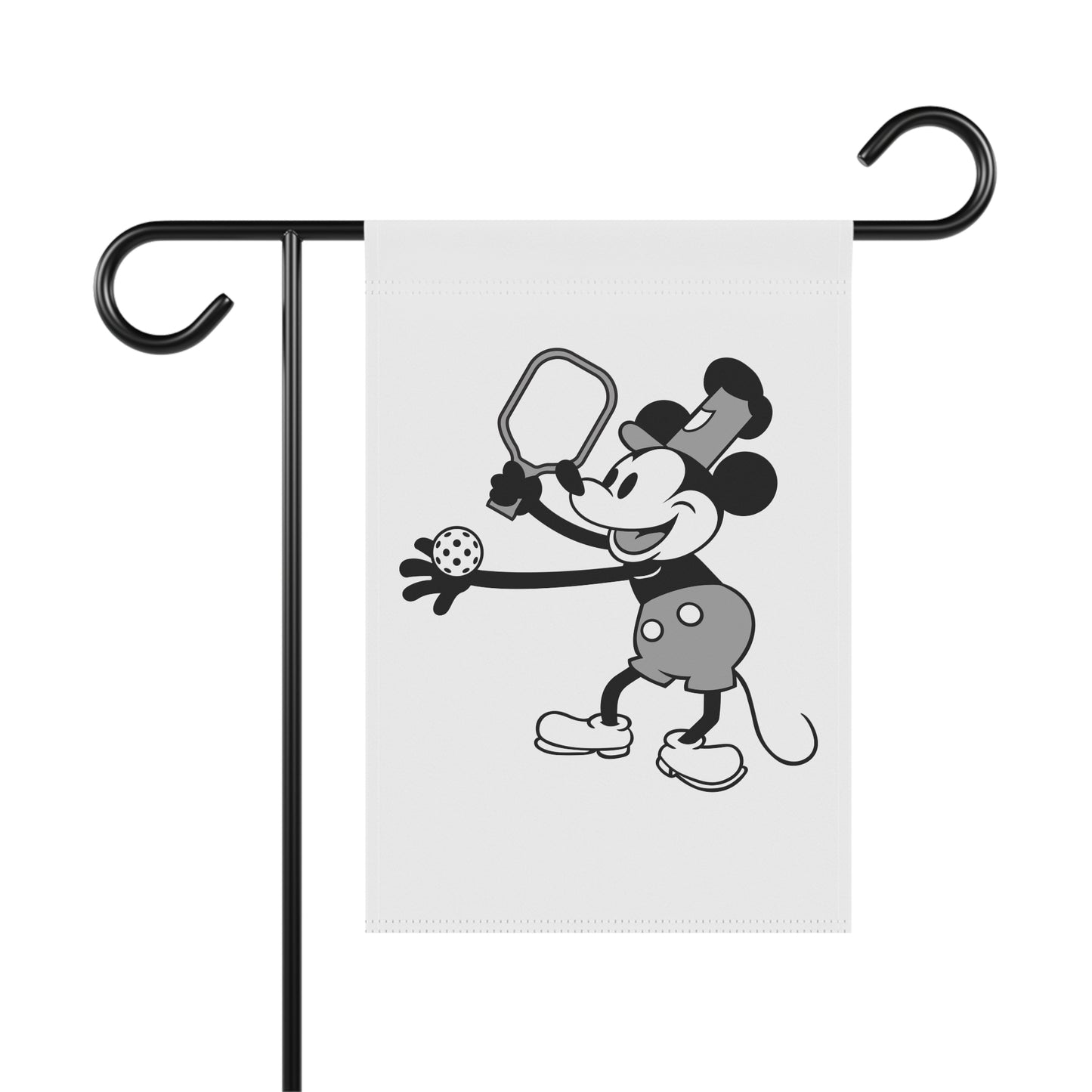 Steamboat Mickey Pickleball Garden Banner
