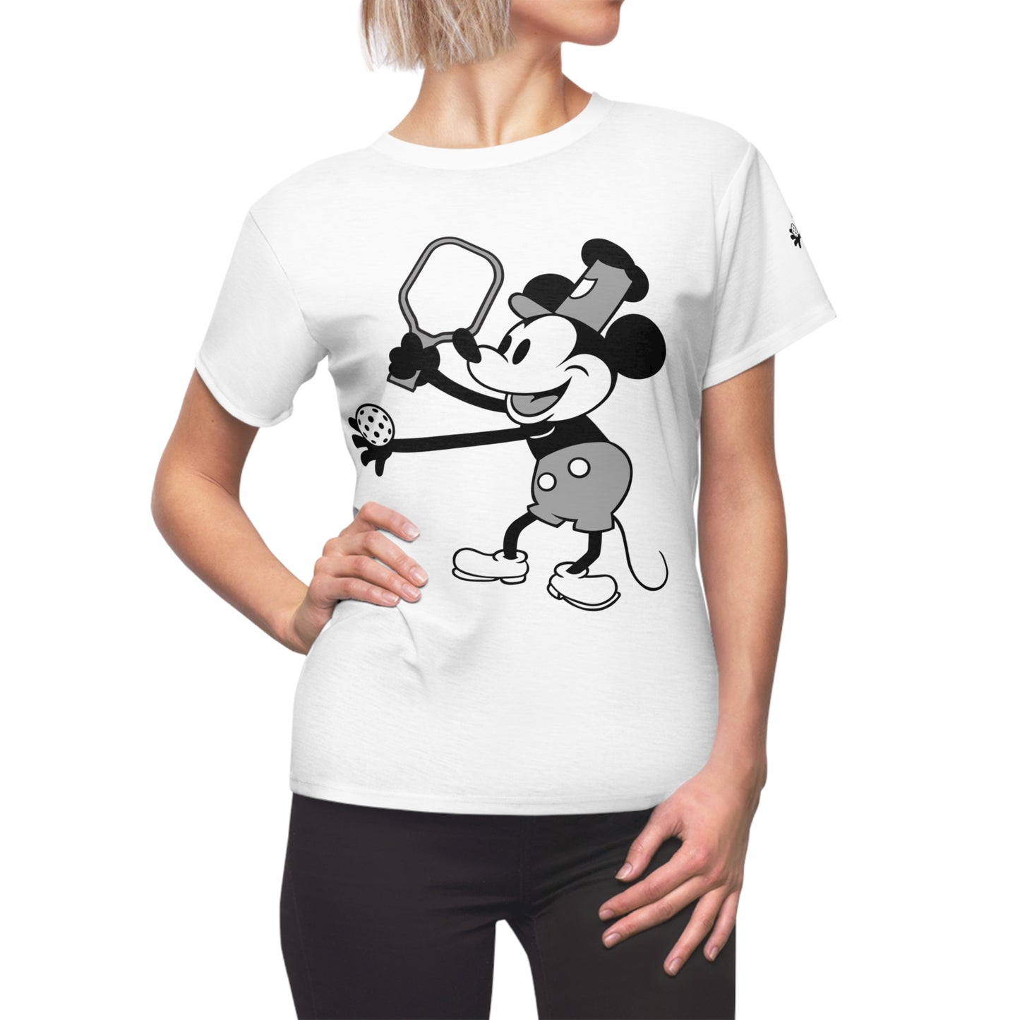 Steamboat Mickey Pickleball Tee Shirt