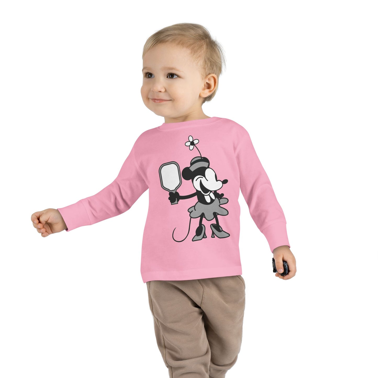 Steamboat Guest Pickleball Toddler Long Sleeve Tee