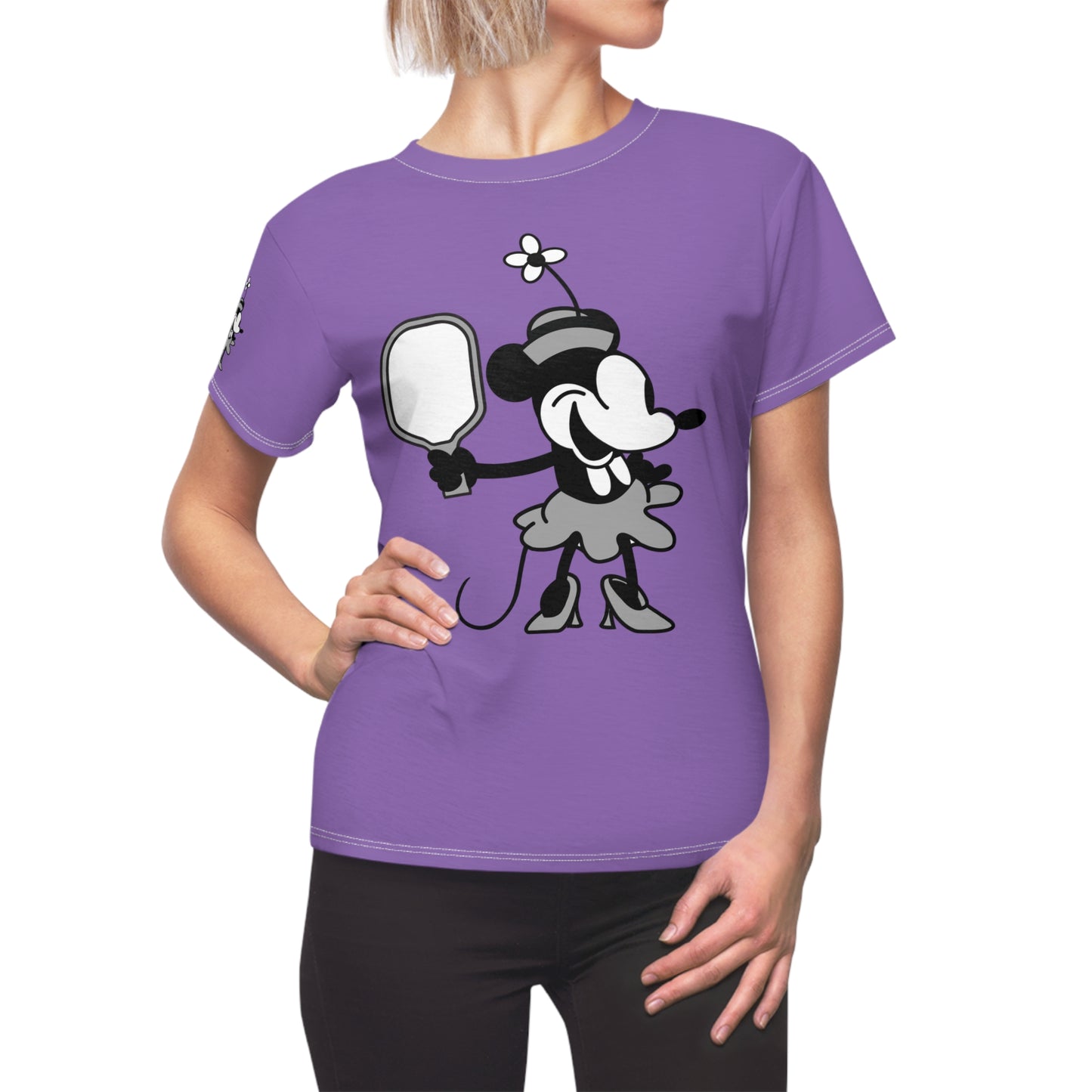 Steamboat Guest Pickleball Purple Tee Shirt
