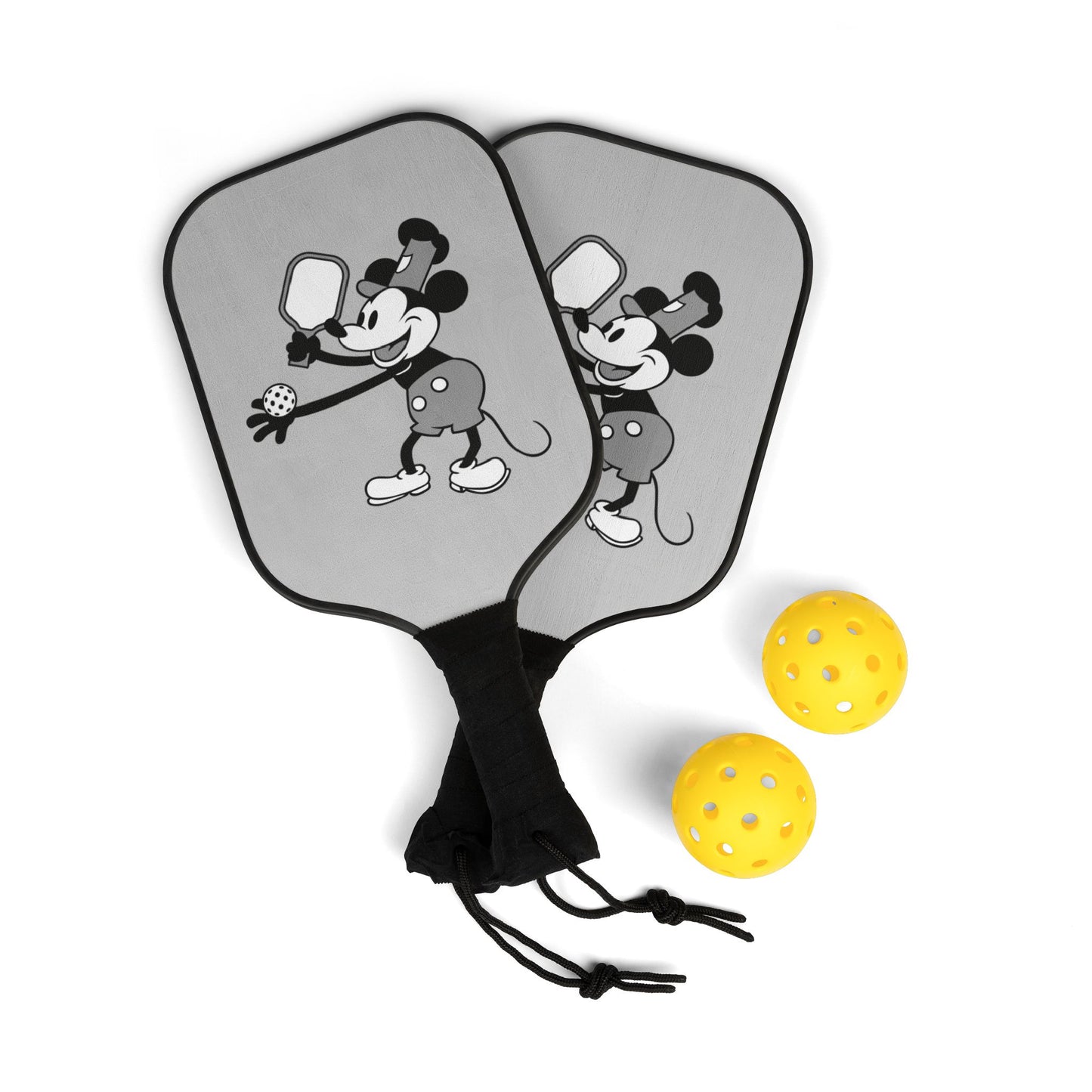Steamboat Mickey Pickleball Paddle Set