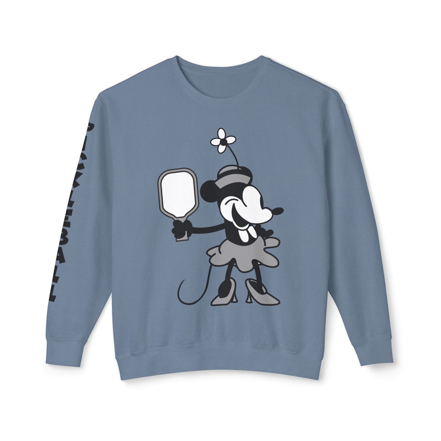 Steamboat Guest Pickleball Unisex Lightweight Crewneck Sweatshirt