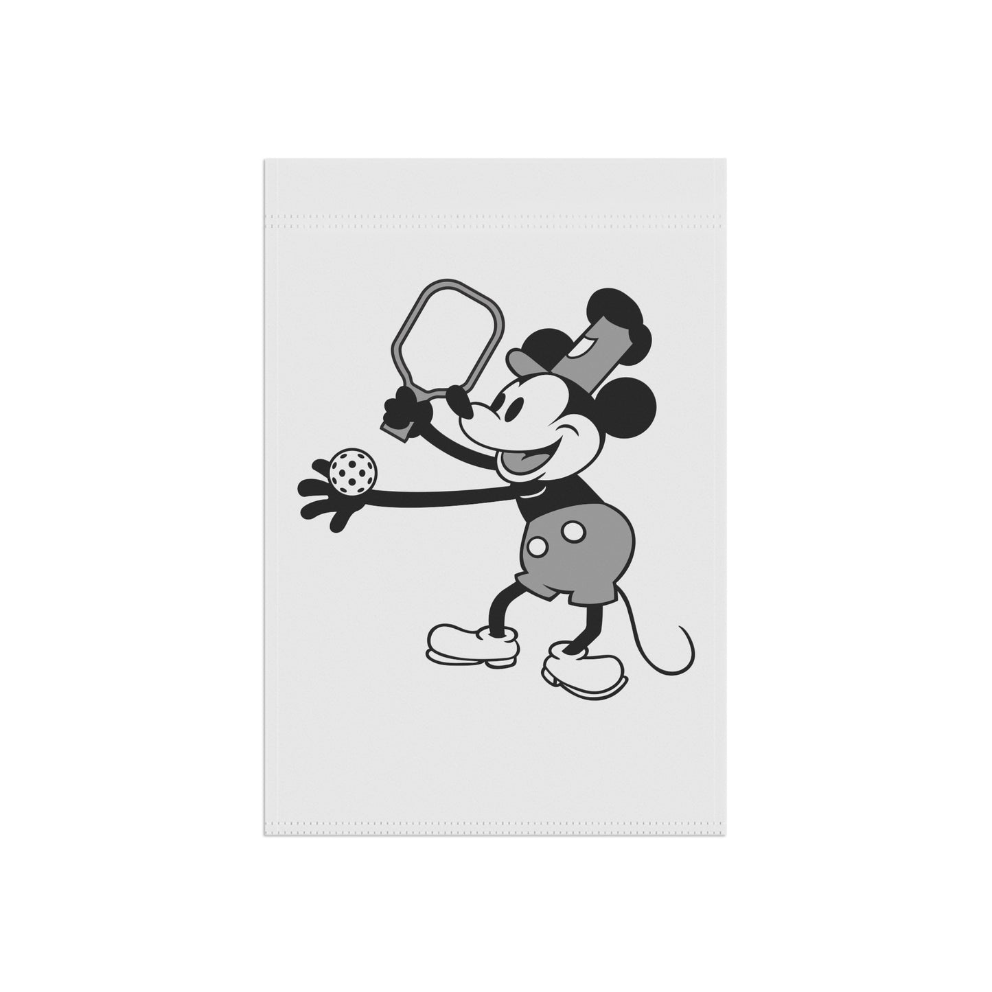 Steamboat Mickey Pickleball Garden Banner