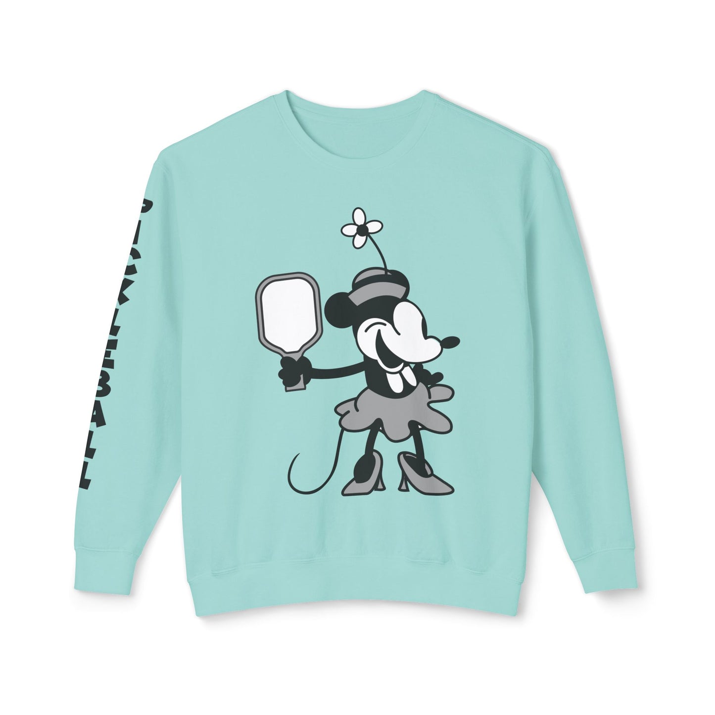 Steamboat Guest Pickleball Unisex Lightweight Crewneck Sweatshirt