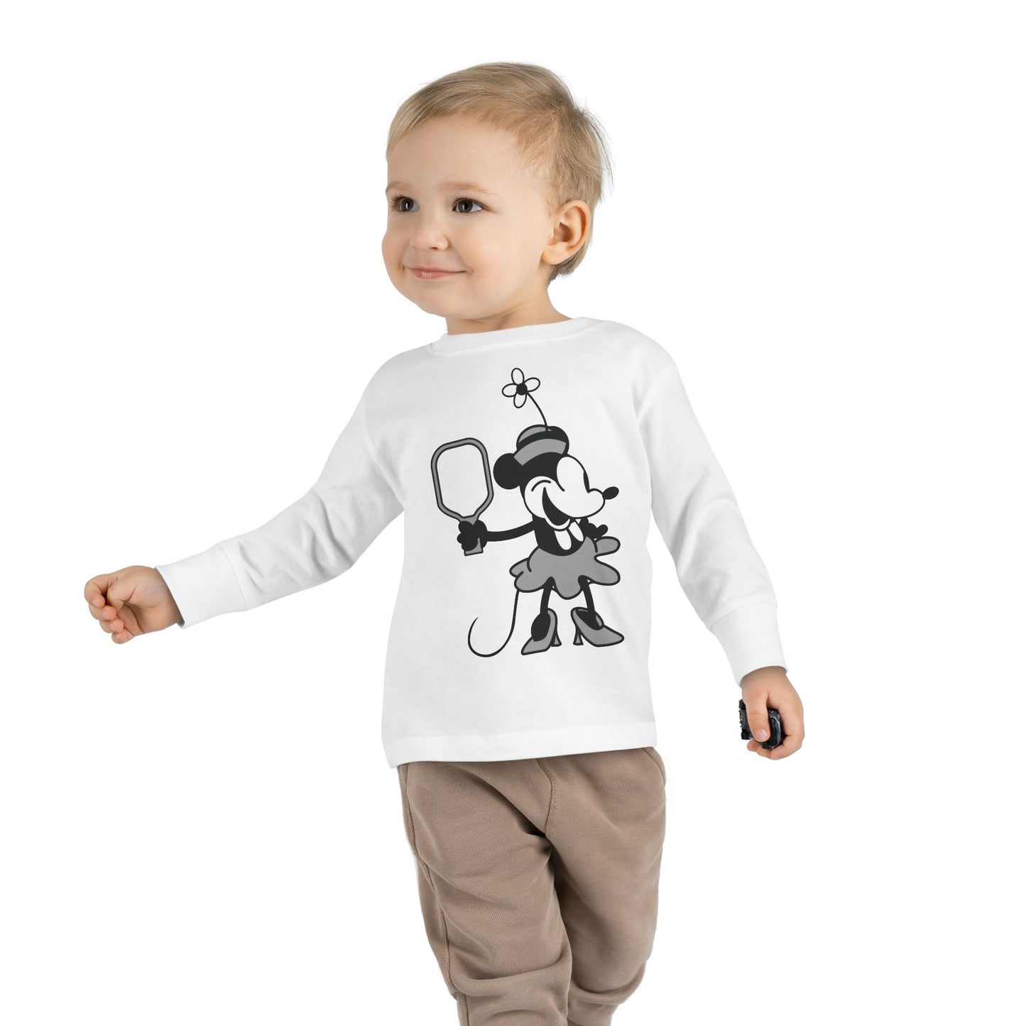 Steamboat Guest Pickleball Toddler Long Sleeve Tee