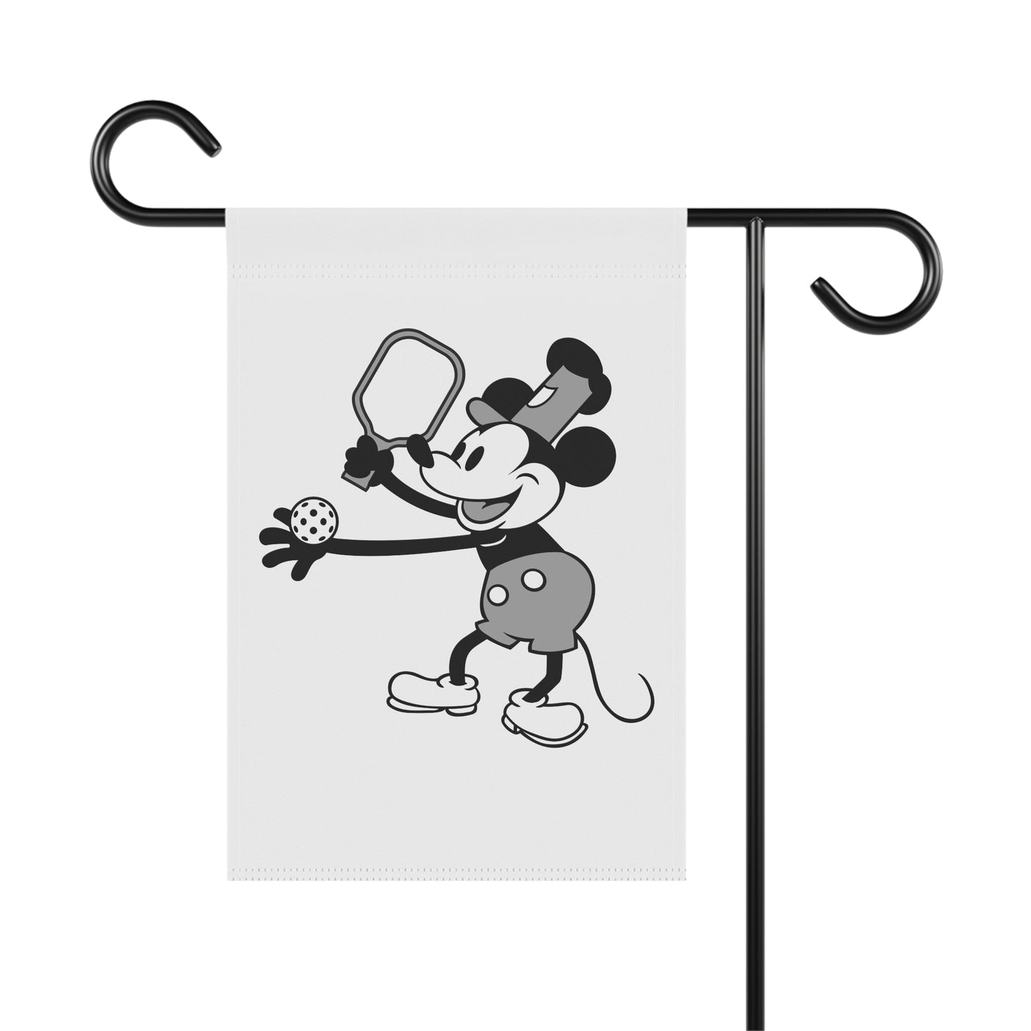 Steamboat Mickey Pickleball Garden Banner