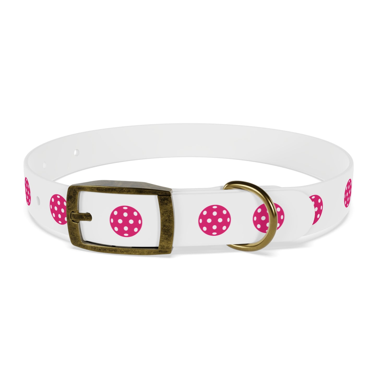 1965 Pink Pickleball Ball I Dog Collar