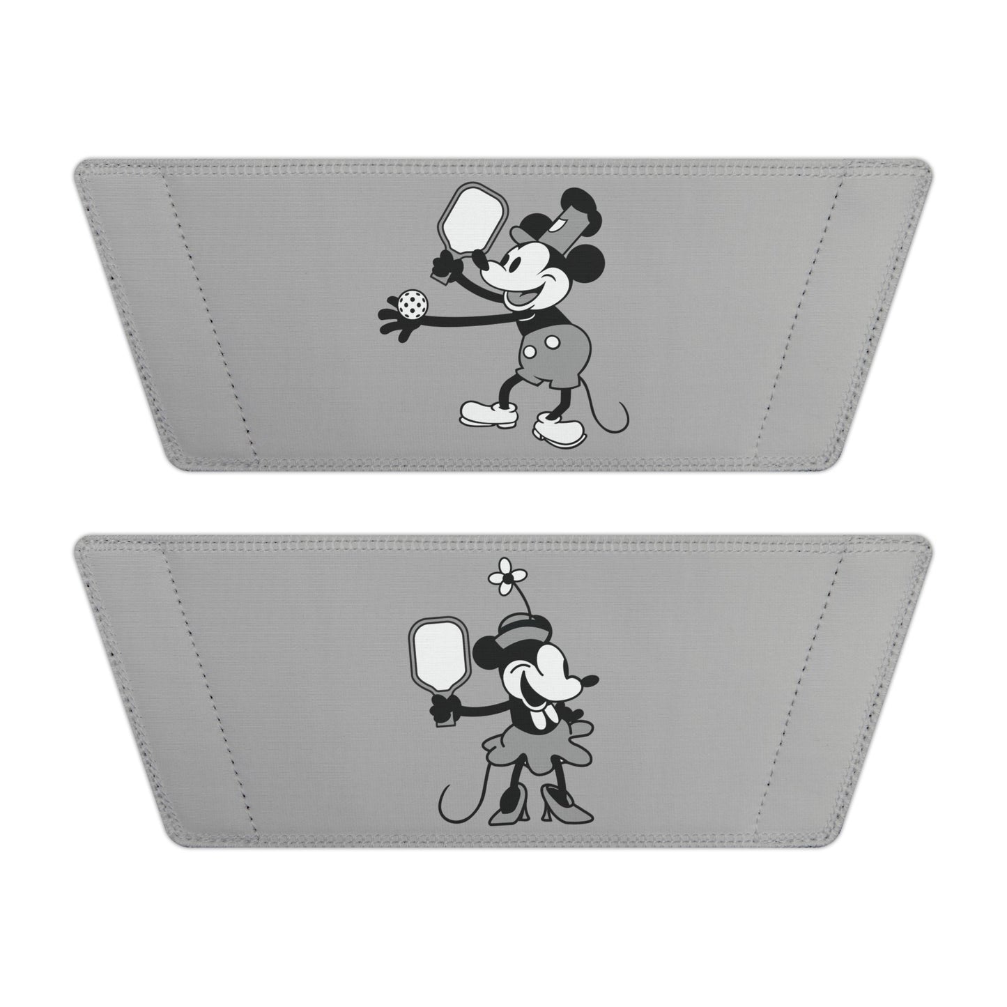 Steamboat Mickey Pickleball Removable-Strap Sandals (Youth) - Gray