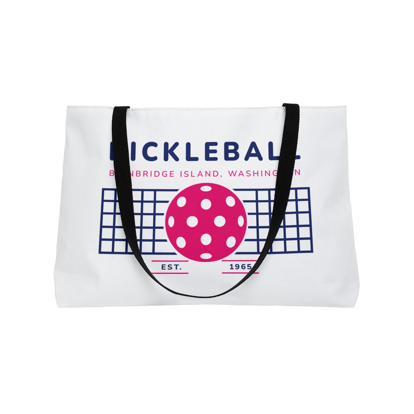 1965 Pickleball Ball & Net Weekender Tote Bag