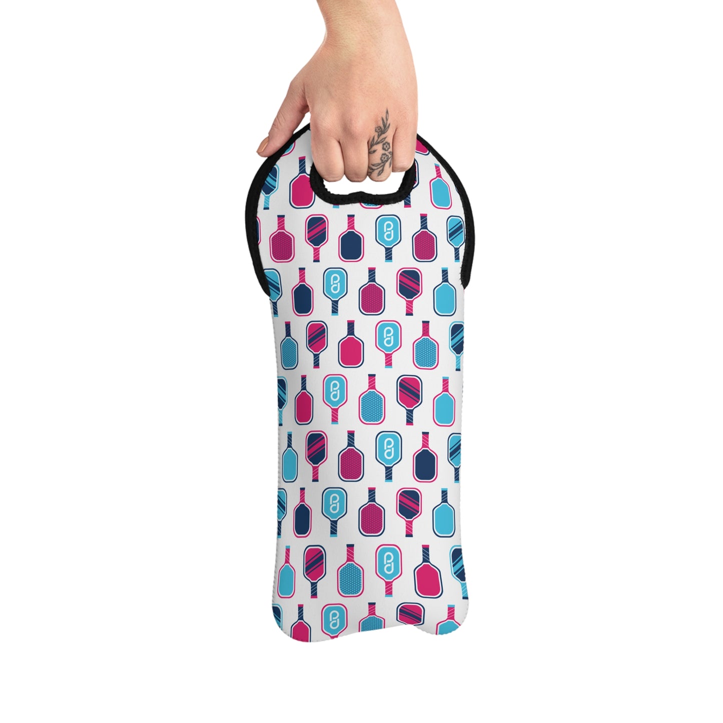 1965 Pickleball Paddles Wine Tote Bag