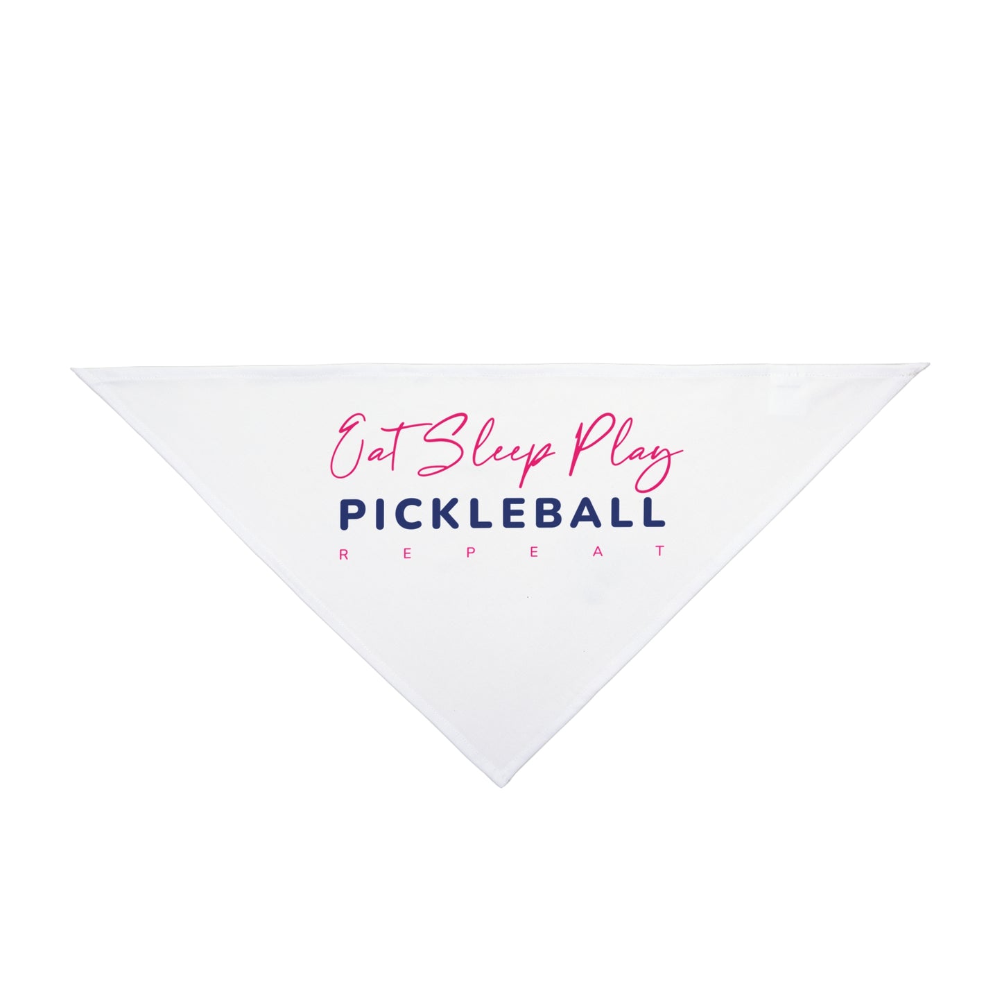 Eat Sleep Play Pickleball Pet Bandana
