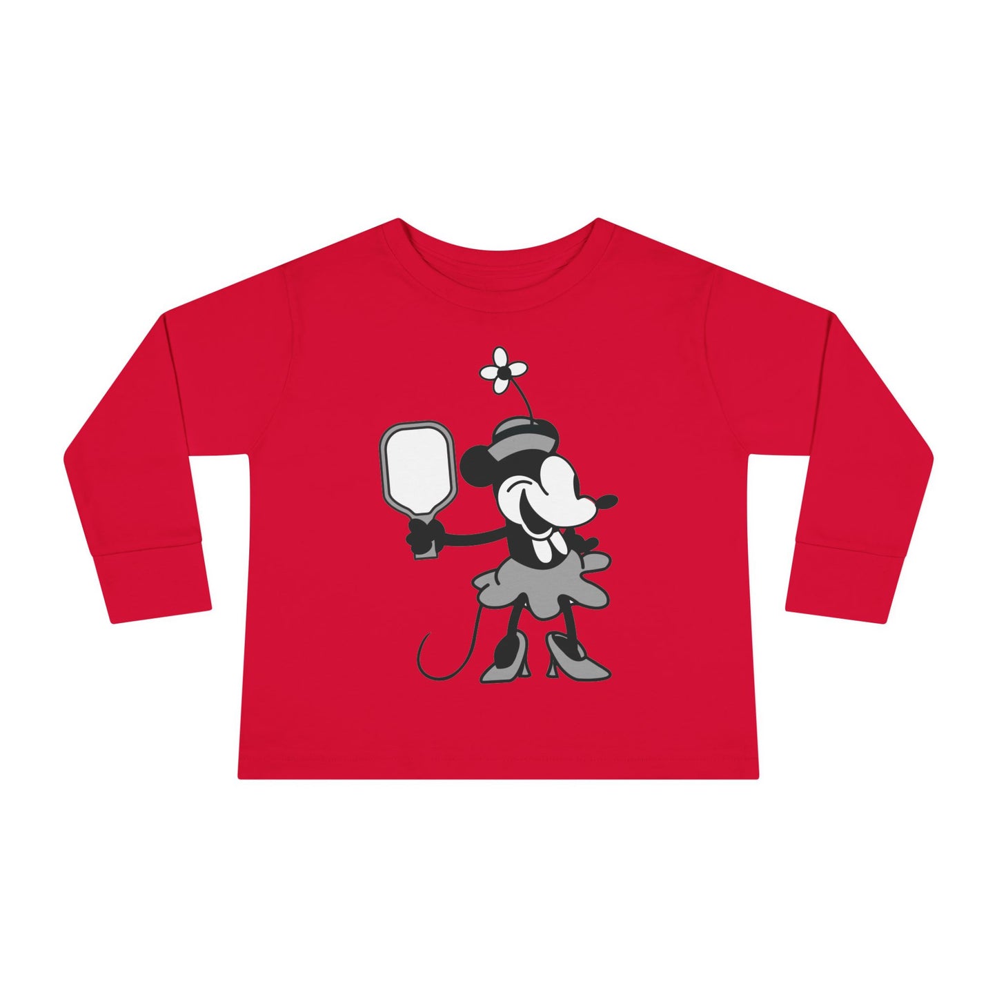 Steamboat Guest Pickleball Toddler Long Sleeve Tee