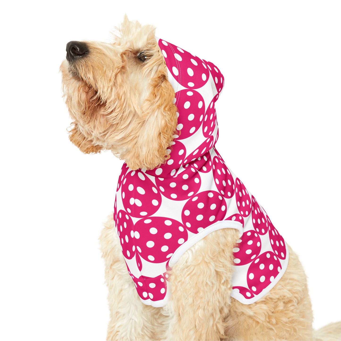 1965 Pink Pickleball Ball I Pet Hoodie