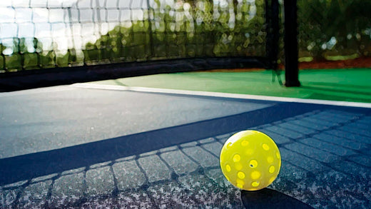 What to Do When a Pickleball Rolls onto Your Court