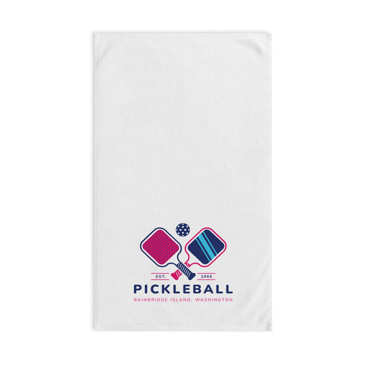 1965 Pickleball Double Paddles Hand Towel