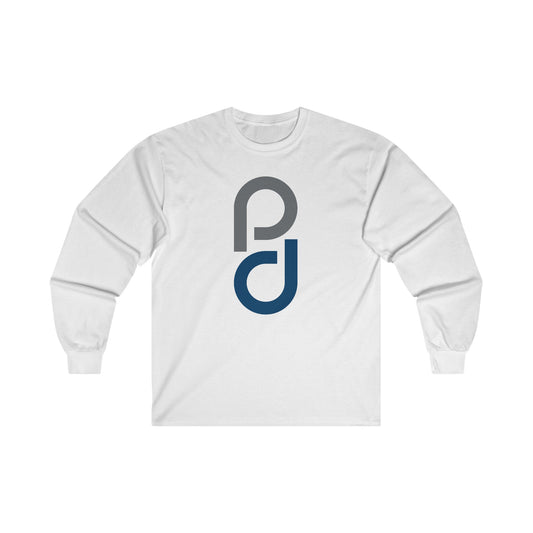 PD Pickleball Blues II - Gray Blue Unisex Ultra Cotton Long Sleeve Tee