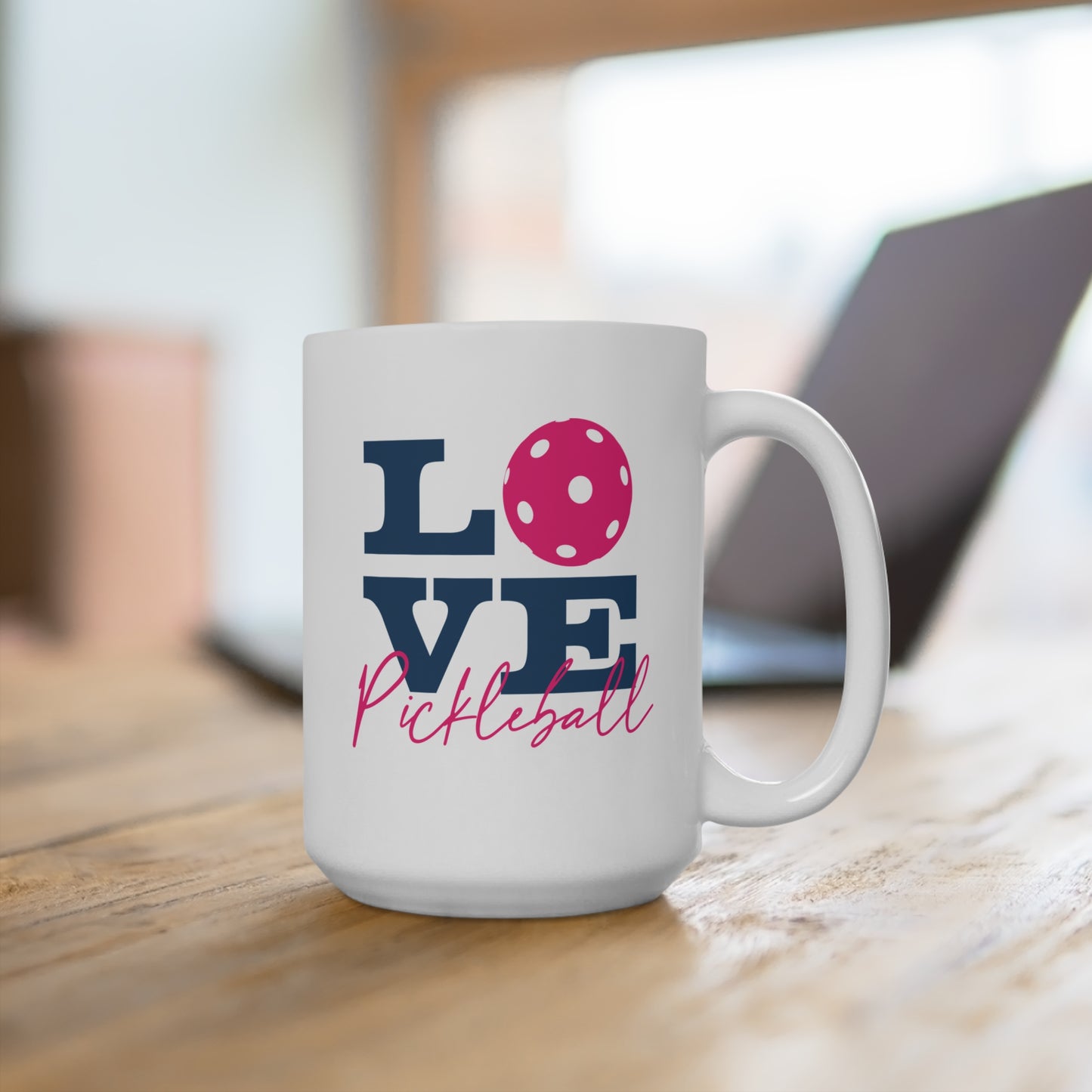 Love Pickleball I Mug 15oz