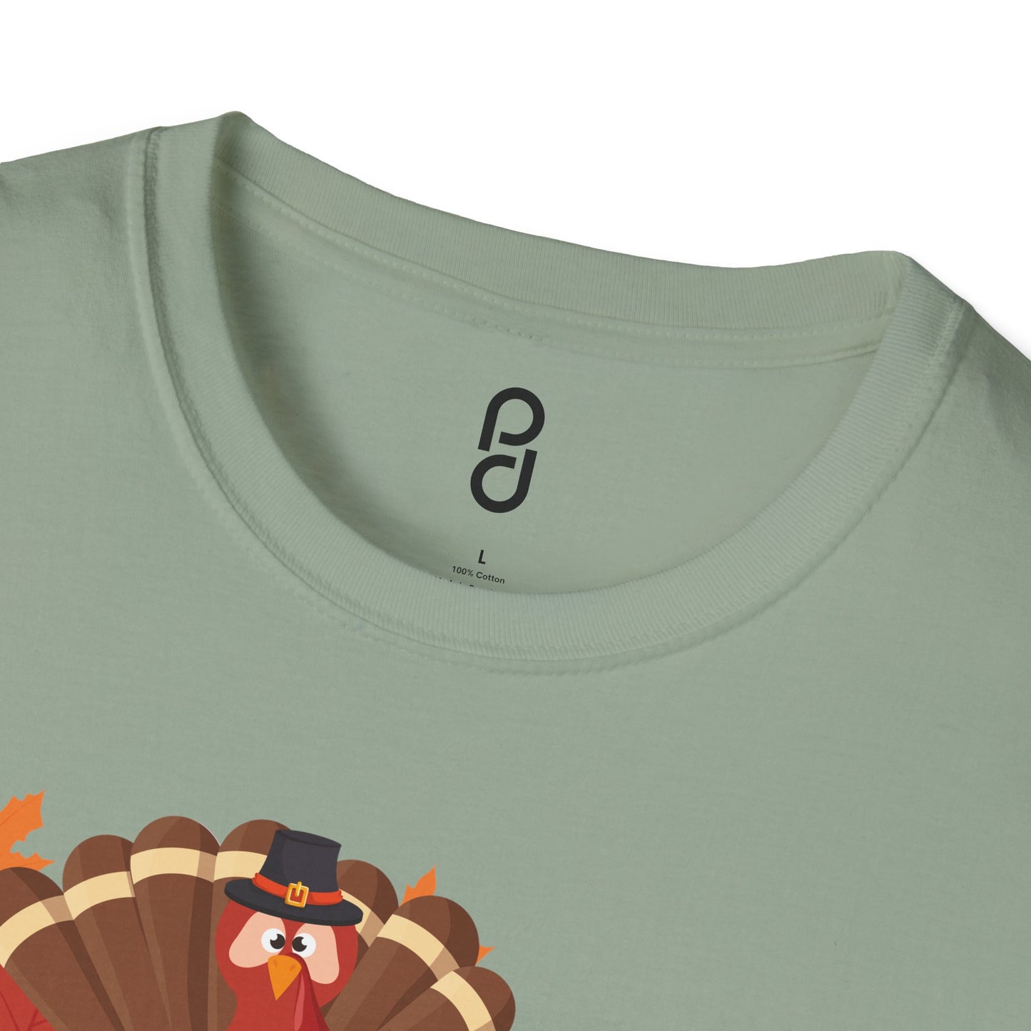 Thanksgiving Turkey Pickleball Unisex Softstyle T-Shirt
