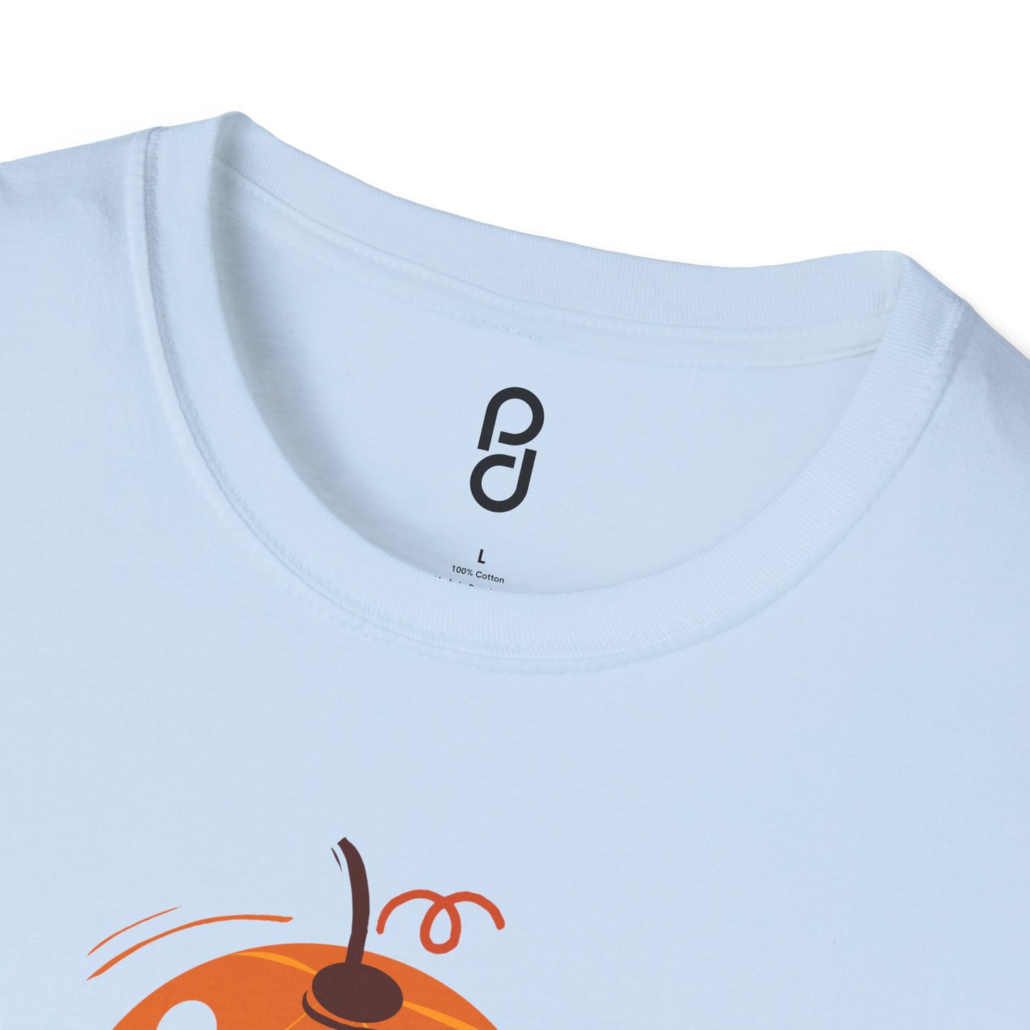 Pickleball Pumpkin Happy Thanksgiving Unisex Softstyle T-Shirt