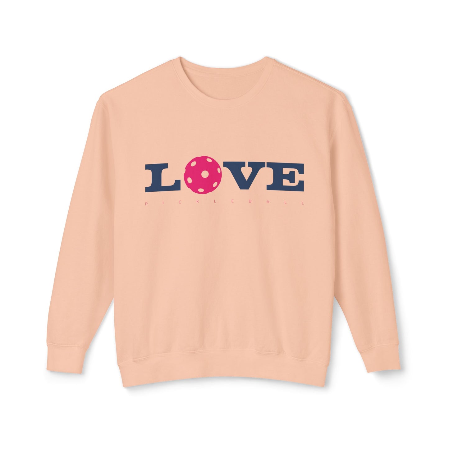 Love Pickleball II Unisex Lightweight Crewneck Sweatshirt