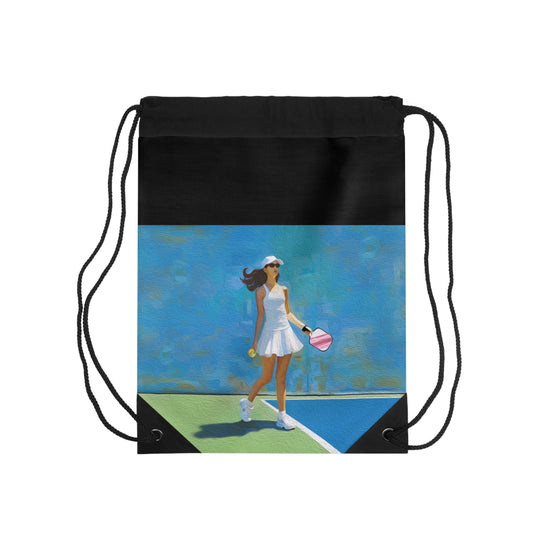 Pickleball "Courtside" Limited Edition Drawstring Bag