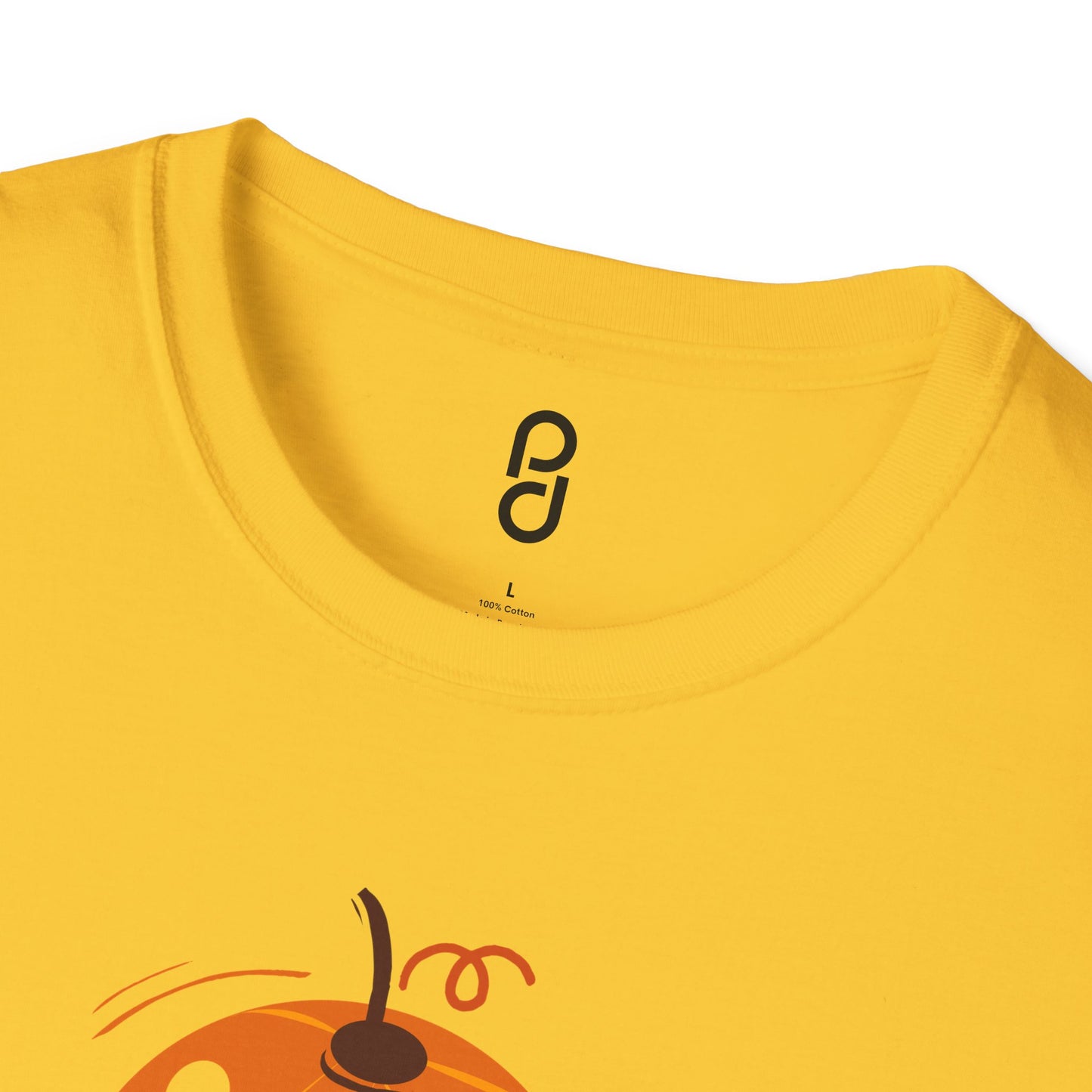 Pickleball Pumpkin Happy Thanksgiving Unisex Softstyle T-Shirt