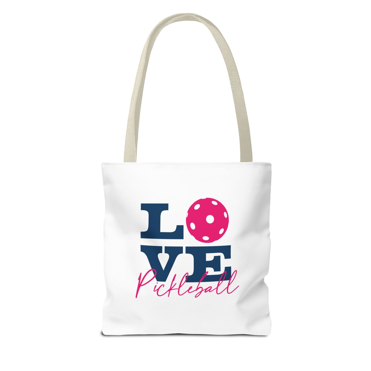 Love Pickleball I Tote Bag (AOP)